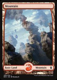 【BFZ】【ENG】【Foil】《山/Mountain》No.269 フルアート