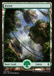 【BFZ】【ENG】【Foil】《森/Forest》No.271 フルアート