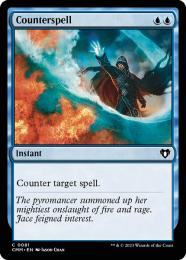 【CMM】【ENG】【Foil】《対抗呪文/Counterspell》