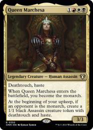 MTG【Foil】マルチェッサ女王/Queen Marchesa１枚 ミントモール / MINT GAMES MTG(東日本橋) / 【CMM】【JPN】【Foil