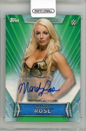 2019 TOPPS WWE Woman's Division Mandy Rose Autographs Green #AMR【123/150】