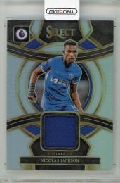 2023-24 PANINI Select English Premier League Nicolas Jackson Select Swatches #23 Chelsea FC