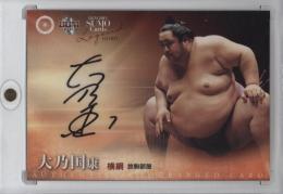 2013 BBM 大相撲カード レジェンド GLORY 大乃国康 直筆サインカード 【53/60】