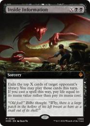 【HOB】【ENG】【Foil】〈296-M-B〉《踏み込んだ情報/Inside Information》拡張アート版