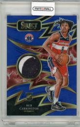 2024-25 PANINI SELECT Bub Carrington Jersey【58/75】 Washington Wizards