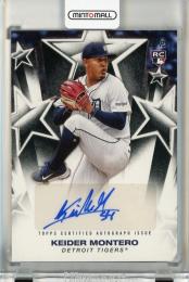 2025 Topps Series 1 Keider Montero Stars Autographs RC #BSAKM
