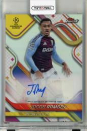 2024-25 Topps Finest UEFA Club Competitions Jacob Ramsey Autographs #BARA