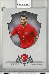 2016 Futera World Football Unique Hakan Calhanoglu Silver RC #91【02/21】《初期傷あり》