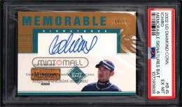 2002 Upper Deck Diamond Connection #IS Ichiro Suzuki Memorable Signatures Bat【94/99】【PSA EX-MT 6】  (MSV#1720)
