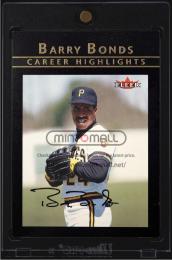 2002 Fleer #8 Barry Bonds Career Highlights Autographs【18/25】  (MSV#1793)