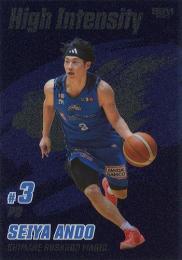 2024-25 BBM×Bリーグ FAST BREAK 1st Half #RH20 安藤誓哉(島根根スサノオマジック) High Intensity インサートカード