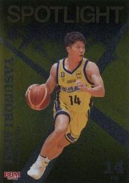 2023-24 BBM×Bリーグ FAST BREAK 2nd Half #SL02 青木保憲(仙台) Spot Light インサートカード