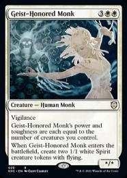 【KHC】【ENG】《霊誉の僧兵/Geist-Honored Monk》