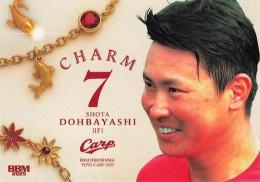 2025 BBM 広島東洋カープ #C78 堂林翔太 Charm レギュラーカード