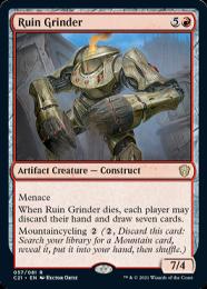 【C21】【ENG】《遺跡掘削機/Ruin Grinder》