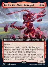 エラーカード　再鍛の刃ラエリア 日)再鍛の刃、ラエリア / Laelia, the Blade Reforged ☆ボーダーレス