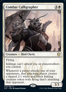 【ご確認用】統率者2021 戦闘書家 日本語 1枚　MTG ミントモール / MINT GAMES MTG(東日本橋) / 【C21】【ENG