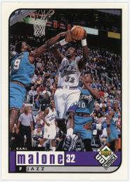 1998-99 UD Choice Preview #143 Karl Malone