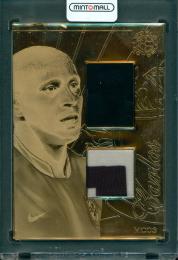 2007 FUTERA Unique Roberto Carlos #MC03 Gold Memocell 24ct Gold plated【167/235】