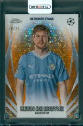 2023-24 TOPPS UEFA Club Competitions Kevin De Bruyne #USC-33  Ultimate Stage Orange【24/25】 Manchester City
