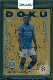 2024-25 TOPPS Chrome UEFA Club Competitions Jeremy Doku #69 XI 【I/XI】 Manchester City