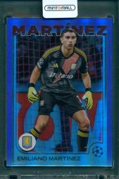 2024-25 TOPPS UEFA Club Competitions Emiliano Martinez #114 Purple【8/15】 Aston Villa