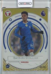 2025-26 Topps Pristine English Premier League Estevao Willian Gold Refractors #64【4/50】 Chelsea FC