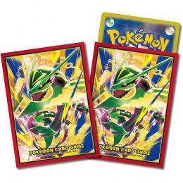 ポケモンカードゲーム デッキシールド プレミアム・グロス メガレックウザ[64枚入り]