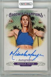 2018 UPPER DECK Goodwin Champions Autographs #AMM Mikaela Mayer 直筆サインカード