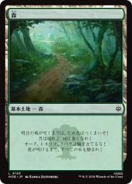 ◆予約◆【HOB】【JPN】【Foil】〈193-C-L〉《森/Forest》