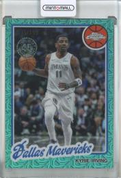 2025-26 Topps Chrome '80-81 Kyrie Irving Aqua Mojo Refractors #TCKI【95/199】 Dallas Mavericks