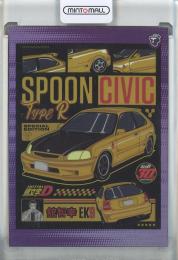 Tarmac Cards Initial D Collection Vol.01 30th Anniversary 頭文字D 舘智幸 ラベンダーパラレル【99/99】