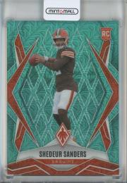 2025 Panini Phoenix Shedeur Sanders Teal Mojo #154【09/50】 Cleveland Browns