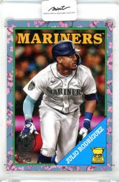 2023 Topps Japan Edition Julio Rodriguez cherry blossom