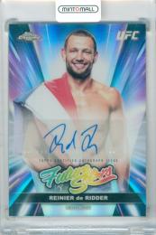 2026 Topps UFC Chrome Reinier De Ridder #FSA-RR Future Stars Autograph Card