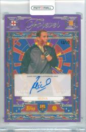 2025-26 Topps Forever FC Barcelona Pepe Reina #RV-PR Blaugrana Vault Autograph Card【13/75】