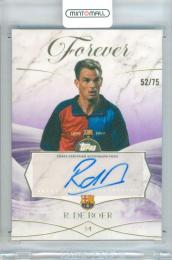 2025-26 Topps Forever FC Barcelona Ronaldus de Boer #FL-RB Barcelona Forever Legends Autograph Card【52/75】