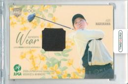 2026 EPOCH JLPGA ROOKIES&WINNERS 鳴川愛里 #PM-17 メモラビリアカード【011/150】