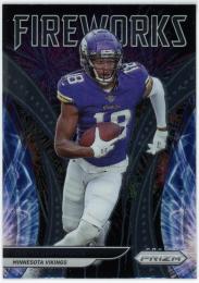 2021 Panini Prizm Fireworks #9 Justin Jefferson