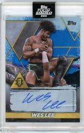 2021 TOPPS WWE Fully Loaded Wes Lee Future Stars Autographs Sapphire #SWL【24/25】