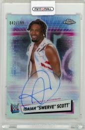 2021 TOPPS Chrome WWE Isaiah "Swerve" Scott Autographs #ASS【042/199】