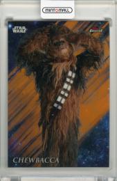 2018 TOPPS Finest Star Wars Orange Refractors #21 Chewbacca 【1/25】