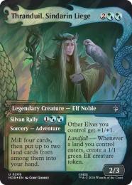 【HOB】【ENG】【サージ・Foil】〈269-U-GU〉《シンダリンの領主、スランドゥイル/Thranduil, Sindarin Liege》ボーダーレス版(竜の財宝)