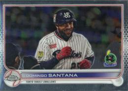 2022 TOPPS Chrome NPBプロ野球 #134 D.サンタナ(ヤクルト) レギュラーカード