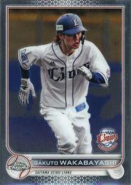 2022 TOPPS Chrome NPBプロ野球 #137 若林楽人(西武) レギュラーカード