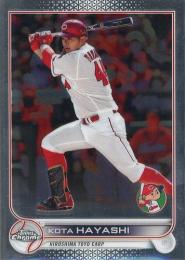 2022 TOPPS Chrome NPBプロ野球 #140 林晃汰(広島) レギュラーカード