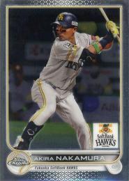 2022 TOPPS Chrome NPBプロ野球 #159 中村晃(ソフトバンク) レギュラーカード