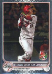 2022 TOPPS Chrome NPBプロ野球 #202 坂倉将吾(広島) レギュラーカード