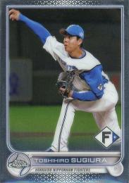 2022 TOPPS Chrome NPBプロ野球 #206 杉浦稔大(日本ハム)  レギュラーカード