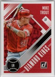 2018 Donruss #13 Mike Trout DK